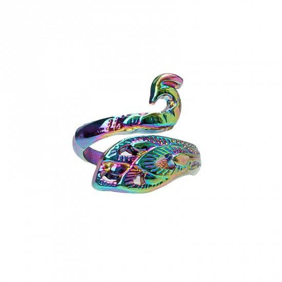 Peacock Yarn Tension Ring — Choose Your Style