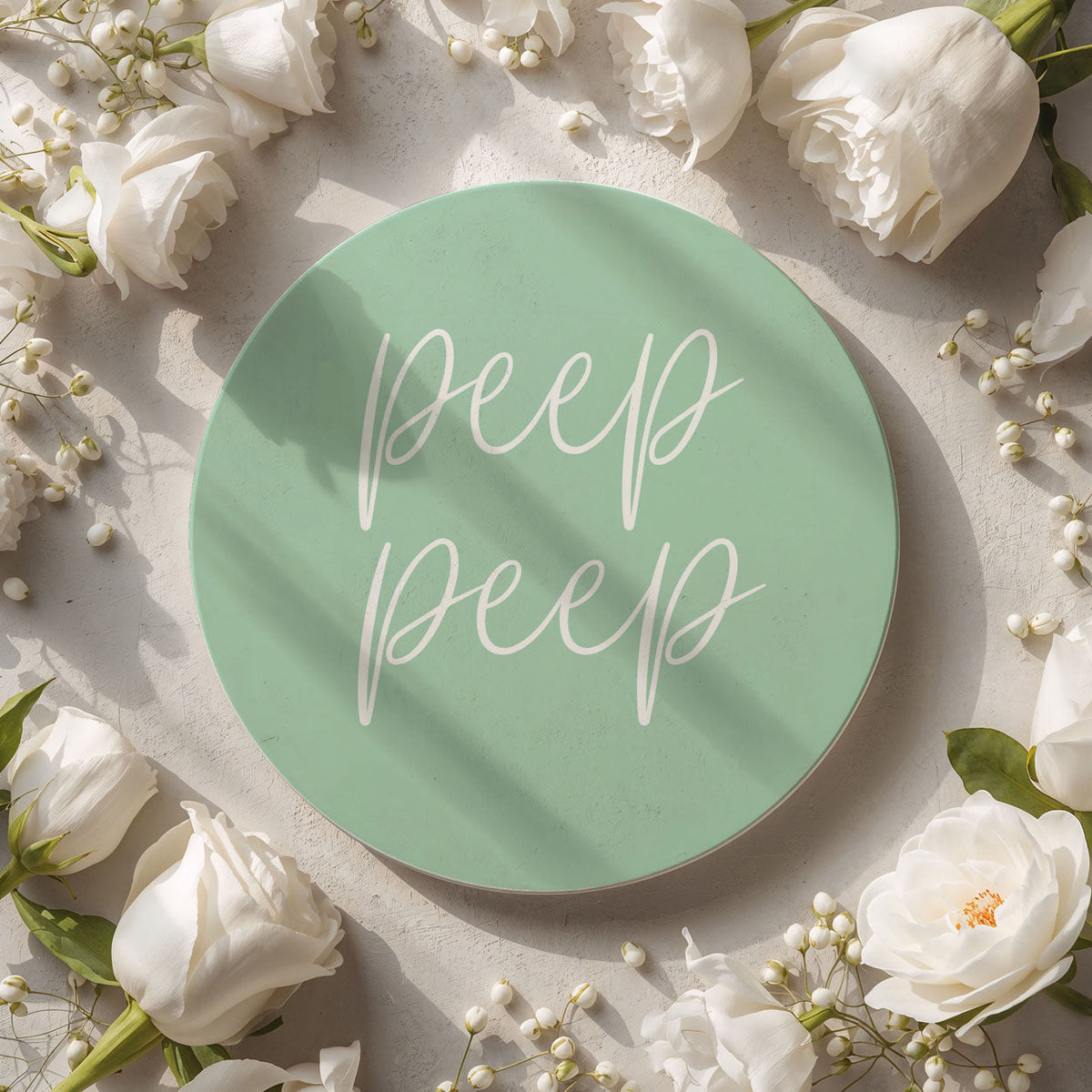 Easter + Spring Ceramic Coasters — Select Your Pack & Style