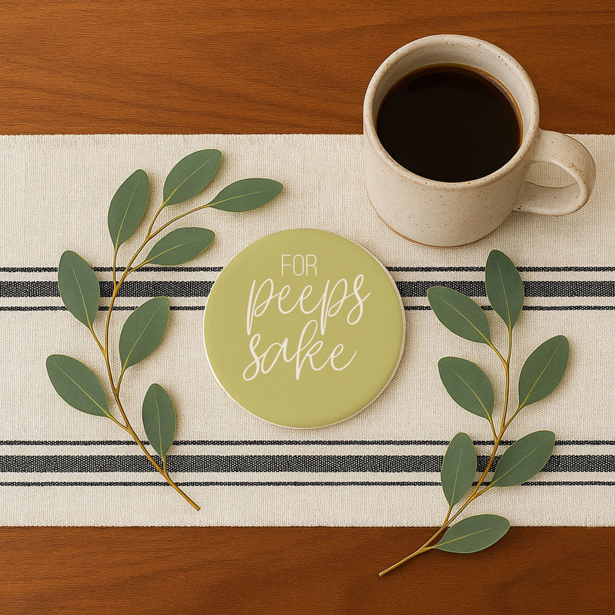 Easter + Spring Ceramic Coasters — Select Your Pack & Style