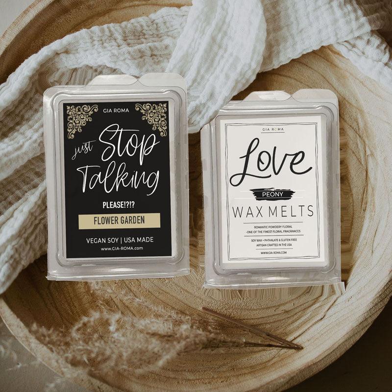 Peony Wax Melts — Select Your Label