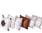 18" Square Amber & Farm Decorative Pillow and/or Cases Set — Select Your Design