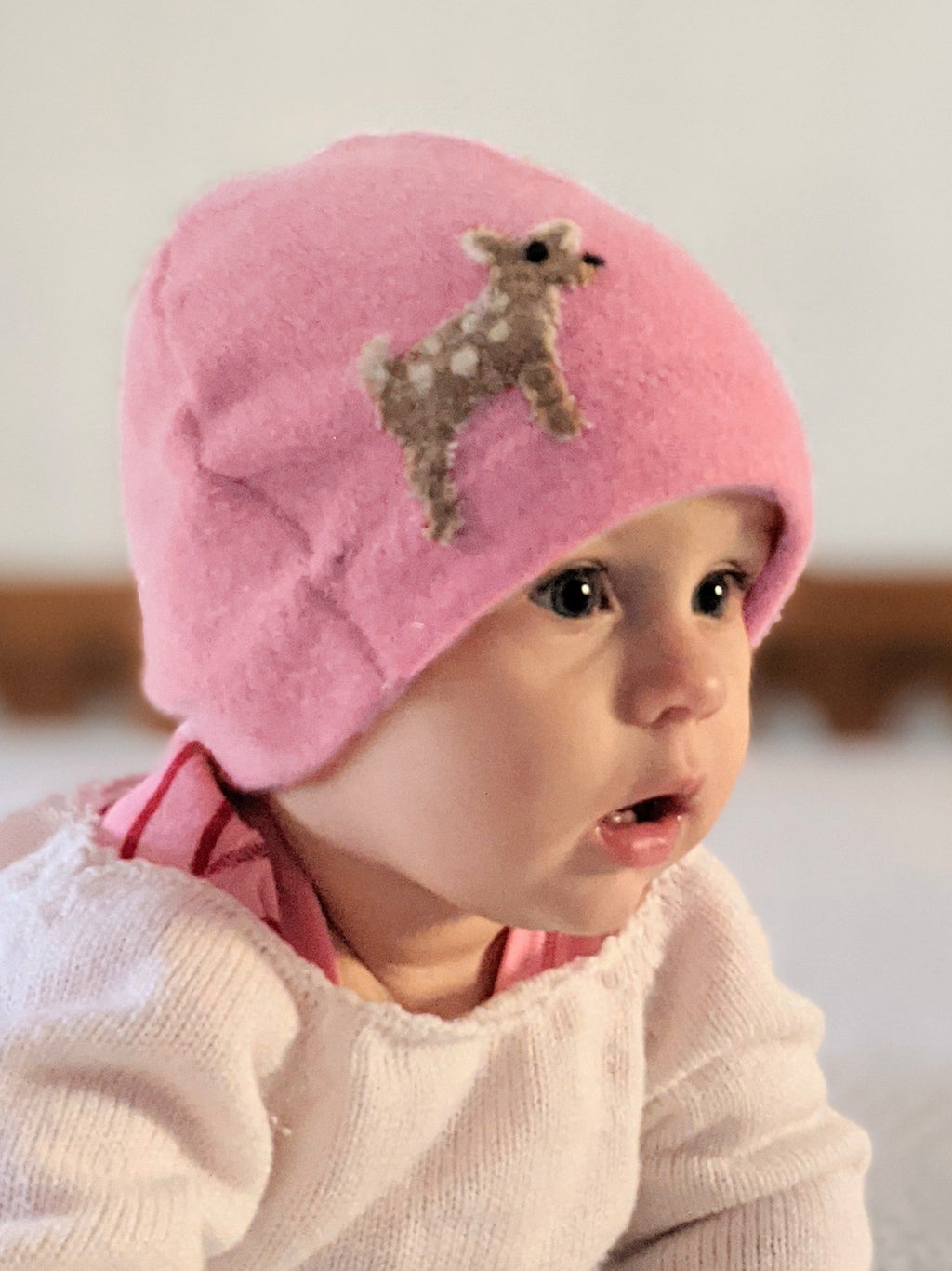 Fawn Cashmere Hat - Baby — Select Your Color