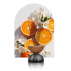 Breath Wood Smoked Glass Reed Diffuser with Aroma Oil