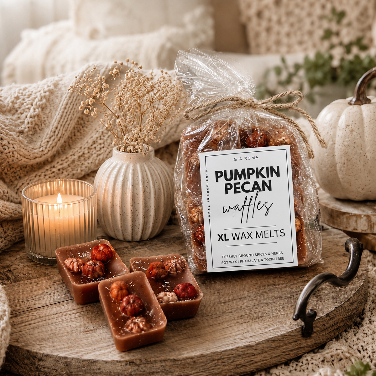 Pumpkin Pecan Waffles XL Wax Melts