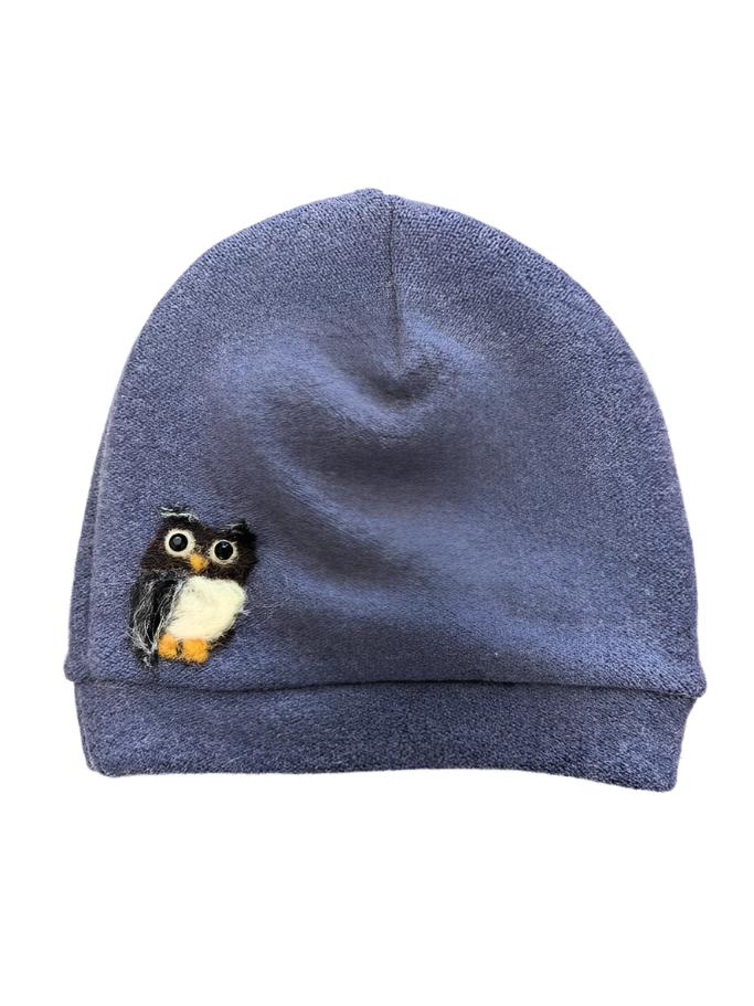 Owl Cashmere Hat - Child — Select Your Color