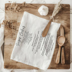 Gingerbread & Sugar Cookie Recipe Kitchen Towel