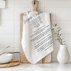 Gingerbread & Sugar Cookie Recipe Kitchen Towel