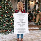 Gingerbread & Sugar Cookie Recipe Kitchen Towel