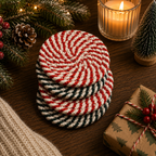 Candy Cane Coaster PRE-ORDER — Select Your Color