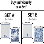Chinoiserie Oversized Tea Towels — Select Your Pattern