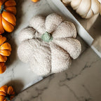 Handmade Plush Cotton Filled Blair Pumpkin — Select Your Color and Size
