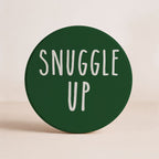 Minimalist Christmas Premium Ceramic Coasters with Cork Back — Select Your Pack & Color