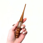 Sparkle Rosewood Crochet Hook — Choose Your Size