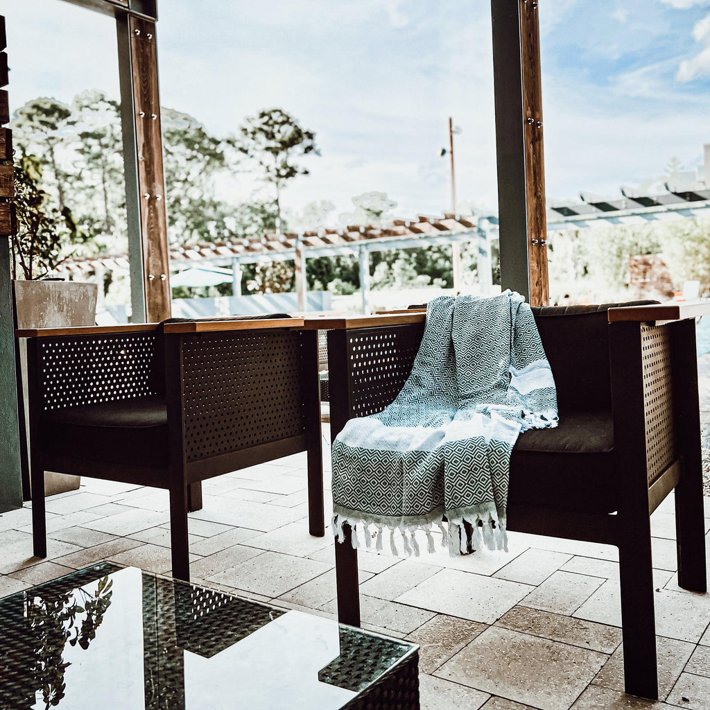Haley Diamond XL Turkish Cotton Towel — Select Your Color