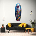 Beneath the Predator Glass Wall Art