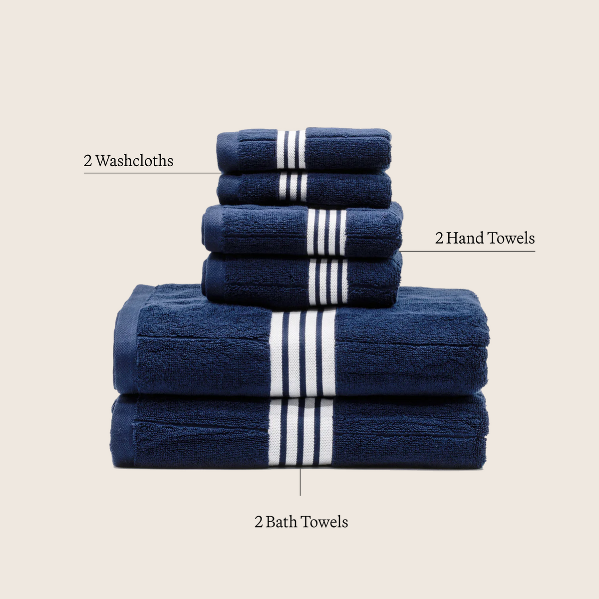 Nautilus Australian Cotton Towels — Select Your Color & Size