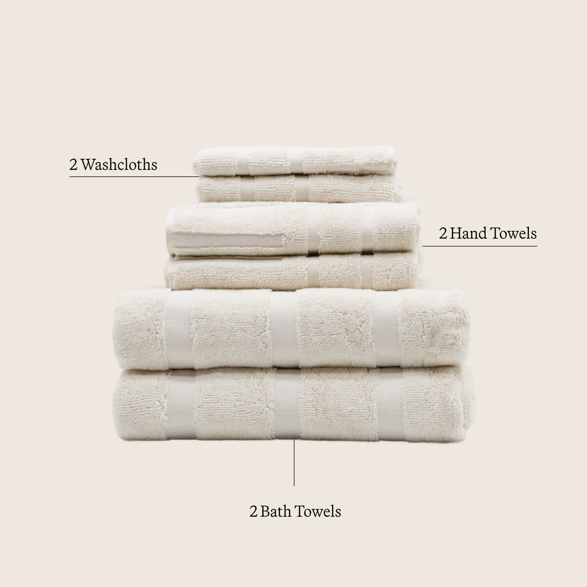 Australian Cotton Towels — Select Your Color & Size