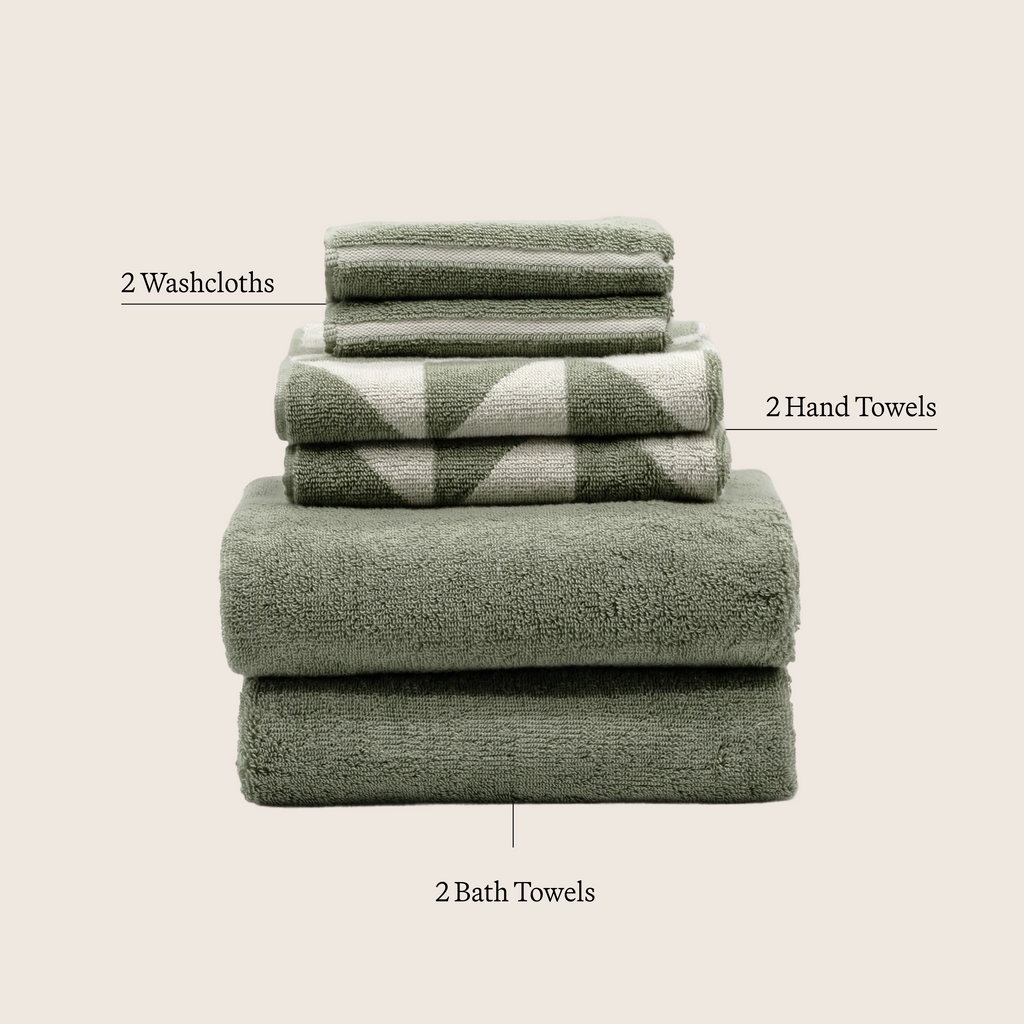 Deia Australian Cotton Towels — Select Your Color & Size