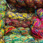 Mystery Hank of Banana Fiber Yarn — Choose Your Color Tones