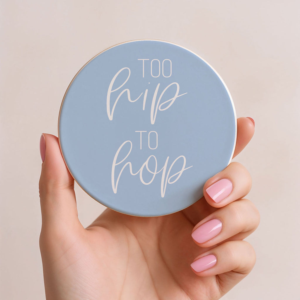 Easter + Spring Ceramic Coasters — Select Your Pack & Style