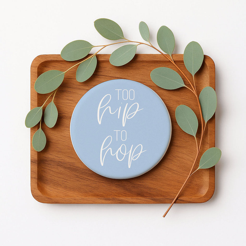 Easter + Spring Ceramic Coasters — Select Your Pack & Style