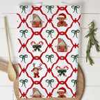 Vintage Christmas Variety Kitchen Towel