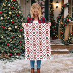 Vintage Christmas Variety Kitchen Towel