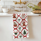 Vintage Christmas Variety Kitchen Towel
