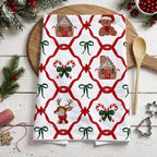 Vintage Christmas Variety Kitchen Towel