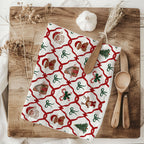 Vintage Christmas Variety Kitchen Towel