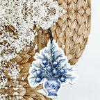 Chinoiserie Vase Freshie - Hanging Vehicle Air Freshener — Select Your Scent