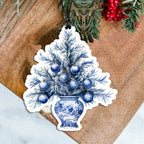 Chinoiserie Vase Freshie - Hanging Vehicle Air Freshener — Select Your Scent