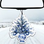 Chinoiserie Vase Freshie - Hanging Vehicle Air Freshener — Select Your Scent
