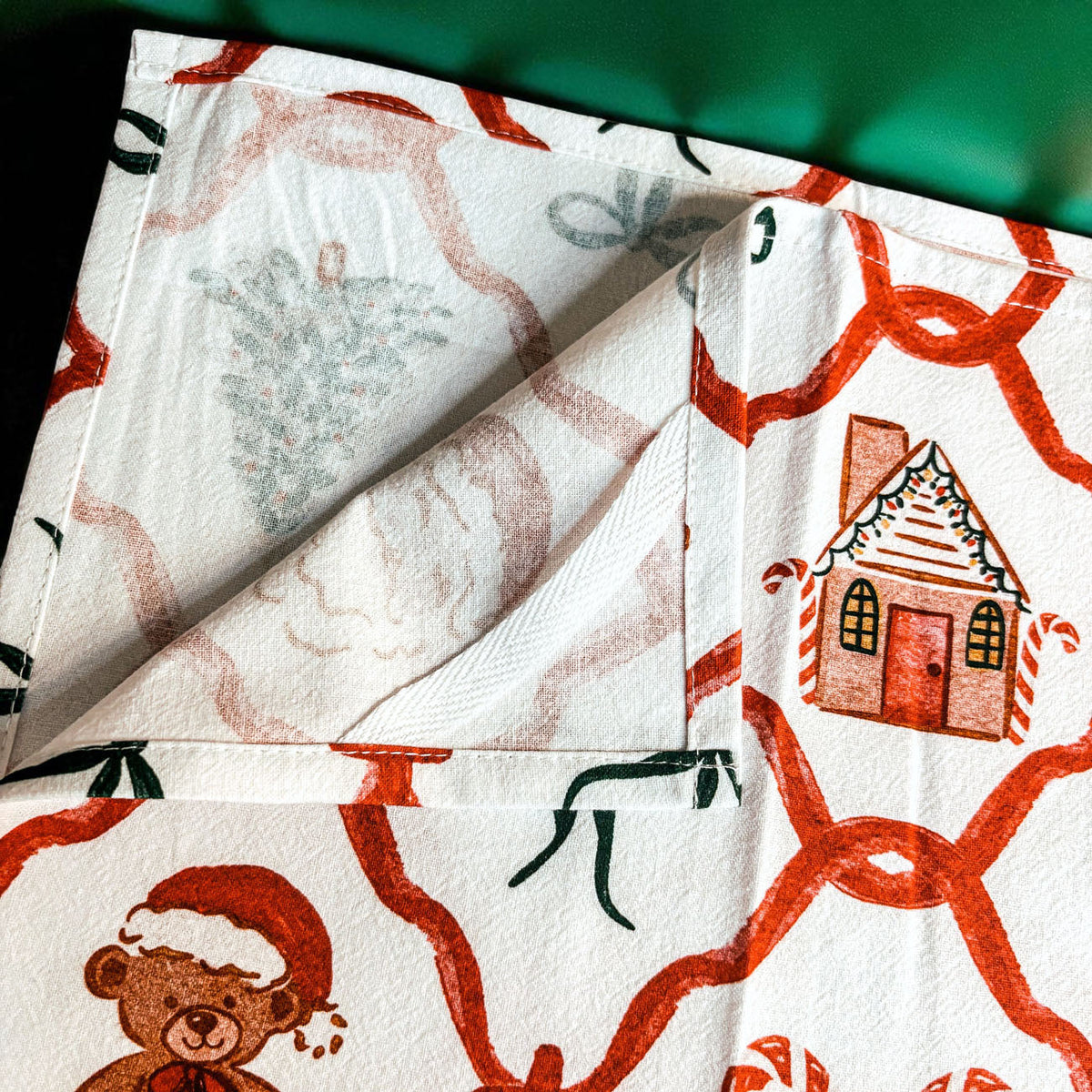 Vintage Christmas Variety Kitchen Towel