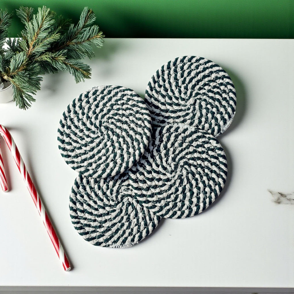 Candy Cane Coaster PRE-ORDER — Select Your Color