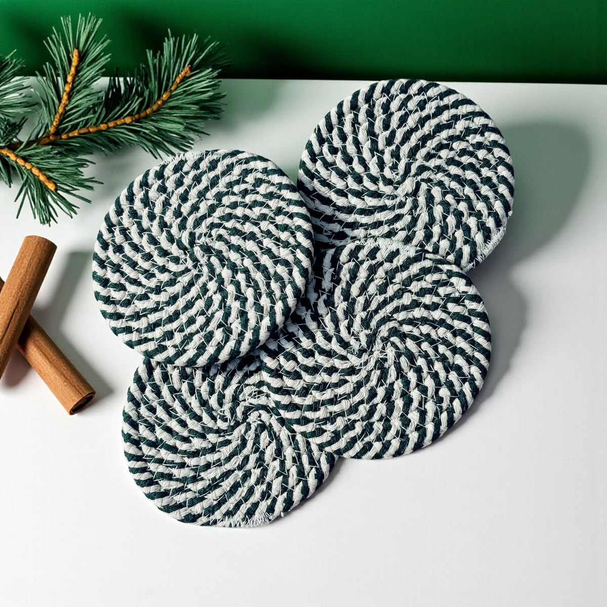 Candy Cane Coaster PRE-ORDER — Select Your Color