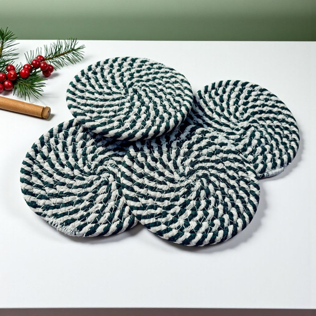 Candy Cane Coaster PRE-ORDER — Select Your Color