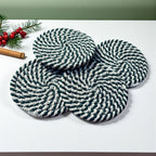 Candy Cane Coaster PRE-ORDER — Select Your Color