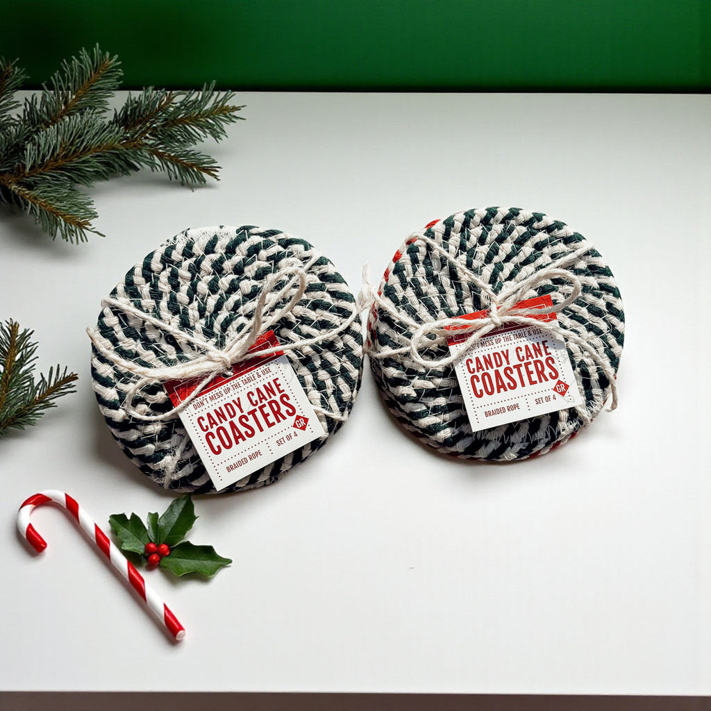 Candy Cane Coaster PRE-ORDER — Select Your Color
