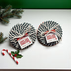 Candy Cane Coaster PRE-ORDER — Select Your Color