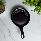 Cursive "Life is Short...Lick the Spoon" Spoon Rest & Wooden Spoon — Select Your Color & Spoon