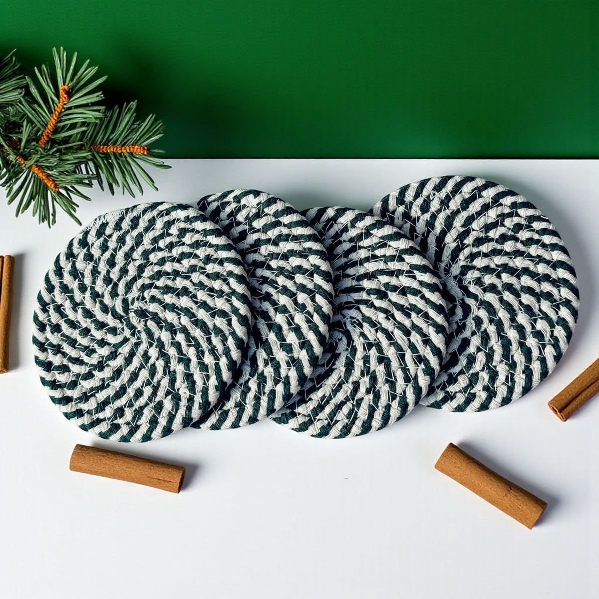 Candy Cane Coaster PRE-ORDER — Select Your Color