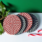 Candy Cane Coaster PRE-ORDER — Select Your Color