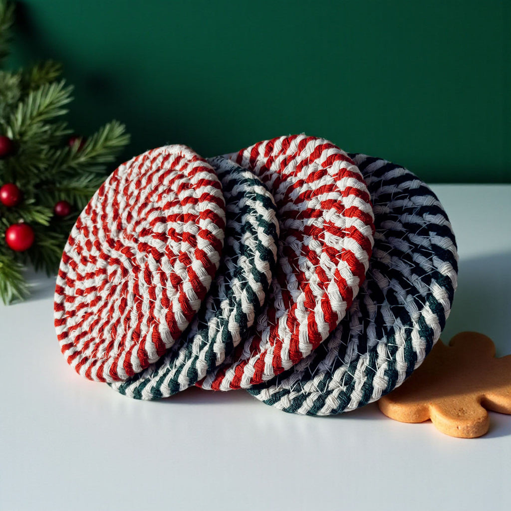 Candy Cane Coaster PRE-ORDER — Select Your Color