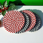Candy Cane Coaster PRE-ORDER — Select Your Color