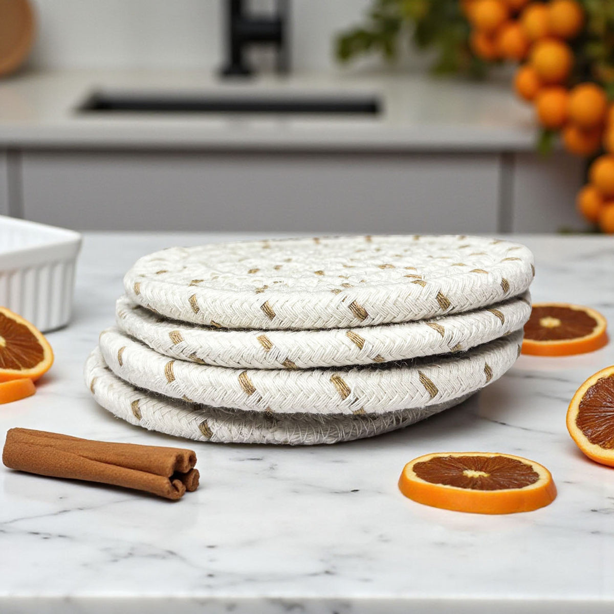 Fall Fabric Coasters — Select Your Pack & Color Story