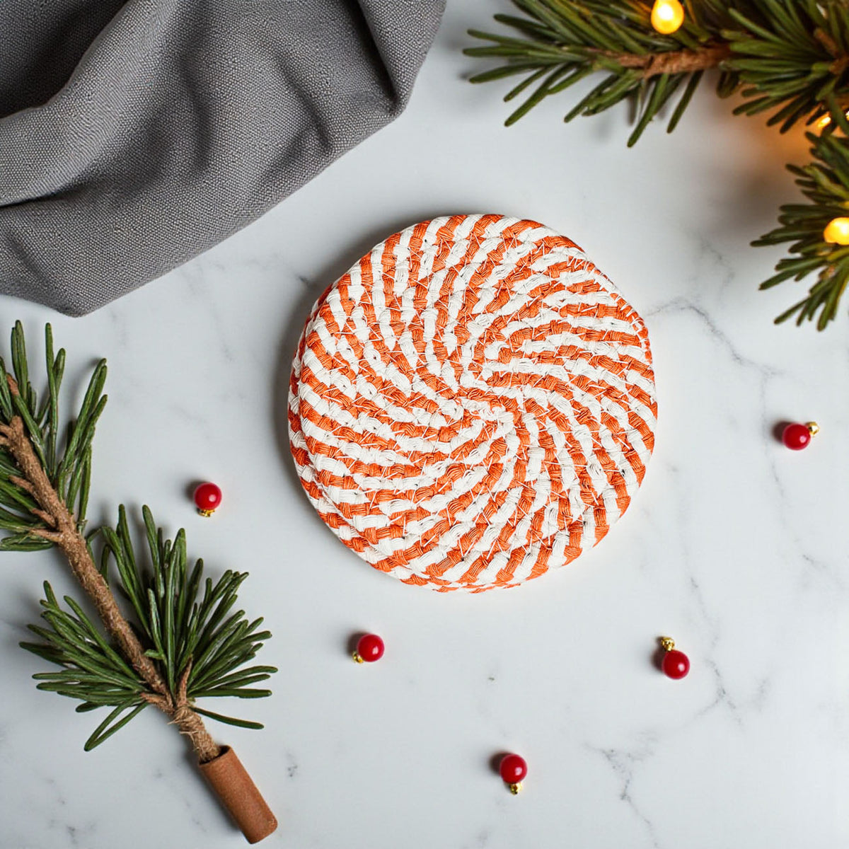 Fall Fabric Coasters — Select Your Pack & Color Story