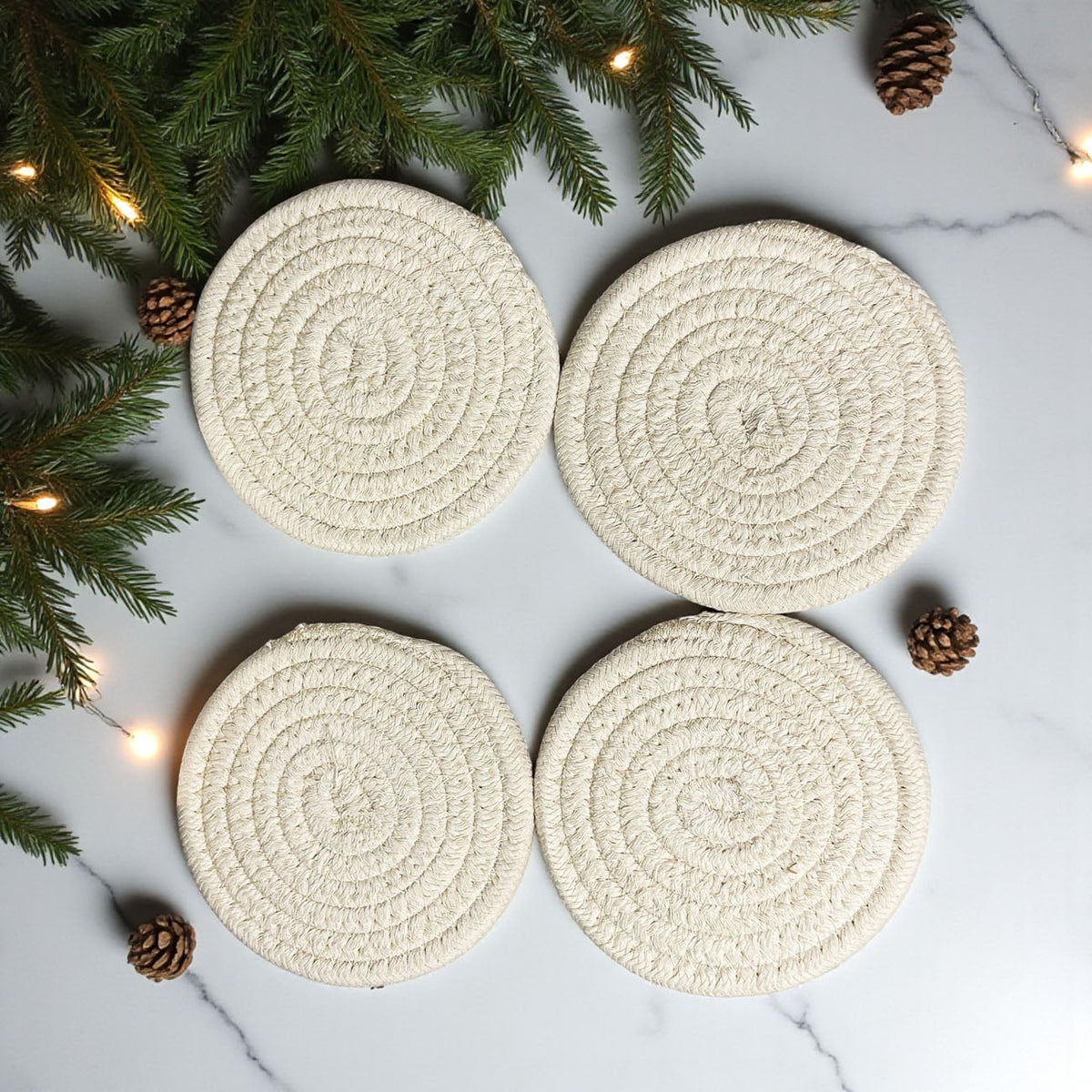 Fall Fabric Coasters — Select Your Pack & Color Story