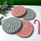 Candy Cane Coaster PRE-ORDER — Select Your Color