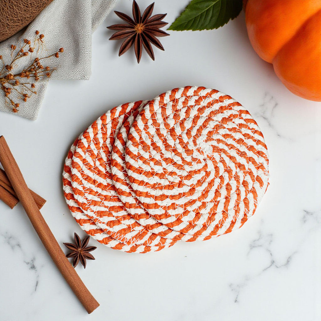 Fall Fabric Coasters — Select Your Pack & Color Story